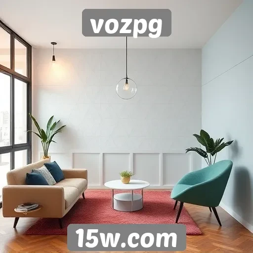 Tendências de design no site vozpg em 2025